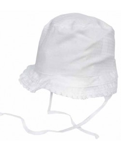 Детска лятна шапка Maximo - Периферия, бяла дантела