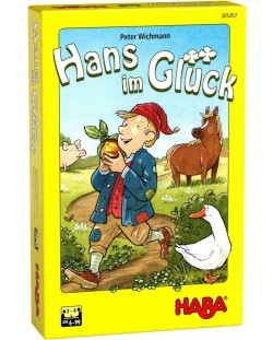 Детска настолна игра със зарове Haba - Щастливият Ханс