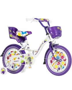 Детски велосипед Venera Bike - Blackberry, 16'', лилав