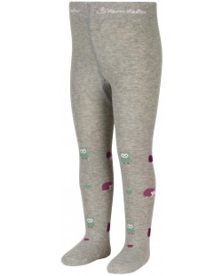 Детски памучен чорапогащник Sterntaler - С горски животни, 110/116 cm, 4-5 години