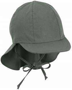 Детска лятна шапка с козирка и UV 50+ защита Sterntaler - 49 cm, 12-18 месеца, сива