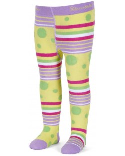 Детски чорапогащник Sterntaler - Асиметричен, 122-128 cm, 4-6 години, многоцветен
