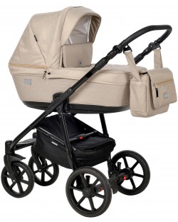 Комбинирана детска количка 2в1 Baby Giggle - Broco, бежова