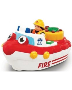 Детска играчка WOW Toys - Пожарна лодка