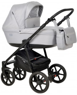 Комбинирана детска количка 2в1 Baby Giggle - Broco, светлосива