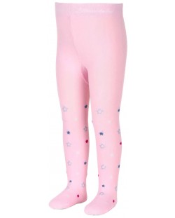 Детски памучен чорапогащник Sterntaler - Със звездички, 110/116 cm, 4-5 години