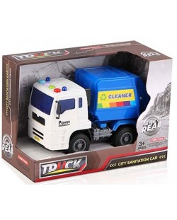 Детска играчка Ocie The Feel of Real - Камион за боклук, звук и светлина