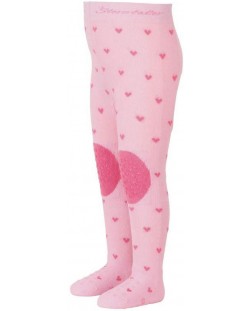 Детски чорапогащник за пълзене Sterntaler - Мишле, 92 cm, 2-3 години, розов