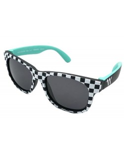 Детски слънчеви очила Maximo - Mini Classic, каре/зелени