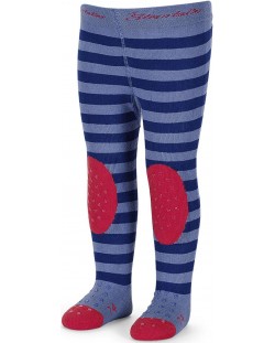 Детски чорапогащник за пълзене Sterntaler - 92 cm, 18-24 месеца, син