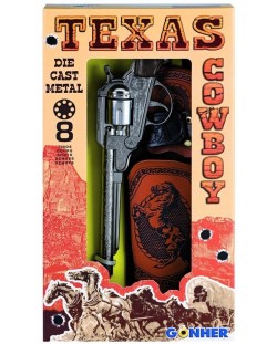 Детска играчка Gohner Wild West - Револвер с кобур