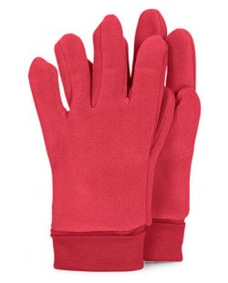 Детски поларени ръкавици с пръсти Sterntaler - 9-10 години, червени