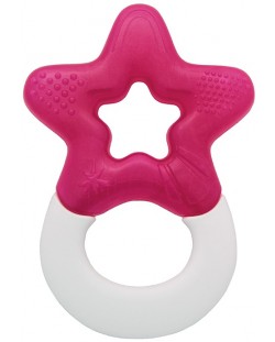 Охлаждаща гризалка-чесалка Dentistar - Розова звезда