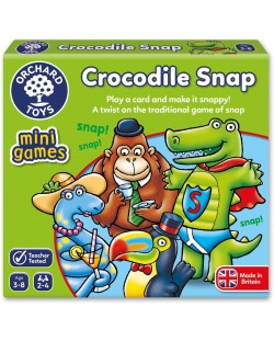 Детска образователна игра Orchard Toys - Крокодилска захапка
