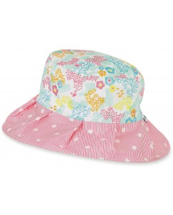 Детска лятна шапка с UV 15+ защита Sterntaler - Цветни мотиви, 51 cm, 18-24 месеца