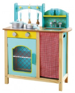 Детска кухня Andreu toys - Прованс, синя