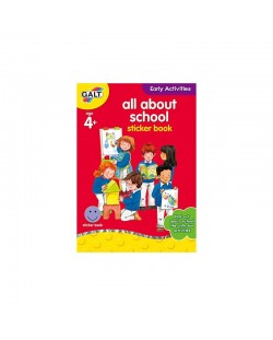 Детска книжка Galt Early Activities - Всичко за училище