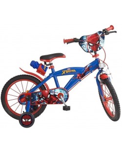 Детски велосипед Huffy - 16", Spiderman, син
