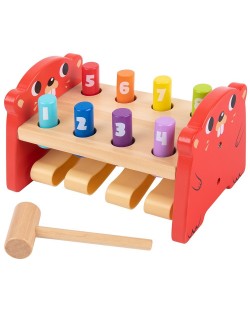 Детска игра с чукче Tooky Toy - Малкото къртиче