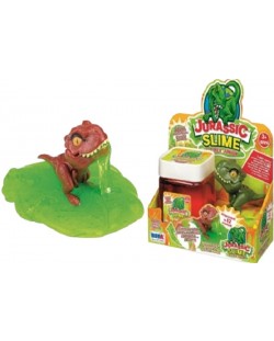 Фигура Rs Toys Jurassic Planet Adventures - Светещ динозавър Т-Рекс, със слайм