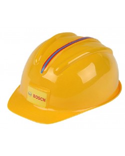 Детска играчка Klein - Строителна каска Bosch, жълта
