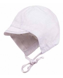 Детска лятна шапка Maximo - Периферия, светлосиня, 43 cm