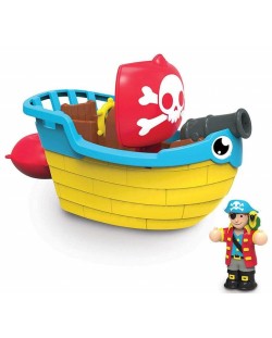 Детска играчка WOW Toys - Пиратското корабче на Пип