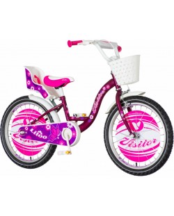 Детски велосипед Venera bike - LILOO X-KIDS 20", лилав