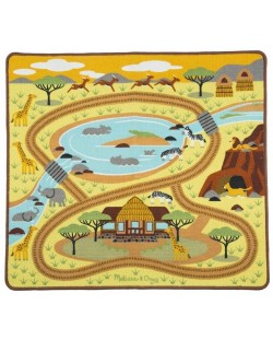 Детско килимче за игра Melissa & Doug - Сафари с животни