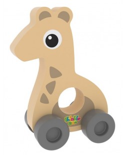 Детска играчка Thinkle Stars - Моята първа количка - Жирафче