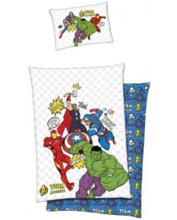 Детски спален комплект Sonne - Marvel Avengers, 2 части