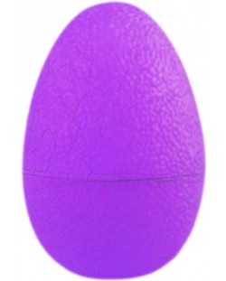 Детска играчка Raya Toys - Динозавър за сглобяване, лилаво яйце