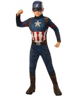 Детски карнавален костюм Rubies - Avengers Captain America, размер S