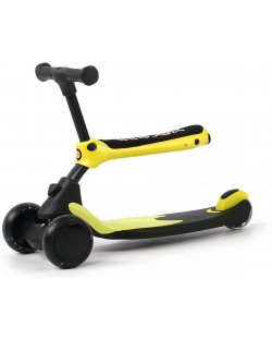 Детски скутер 2 в 1 Chipolino - X-Press,  жълт