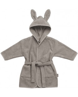 Детски халат за баня Jollein - Storm Grey, 1-2 години