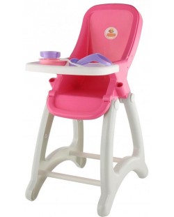 Детска играчка Polesie - Стол за хранене на кукли Baby