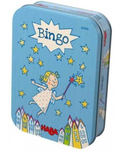 Детска магнитна игра Haba - Бинго, в метална кутия