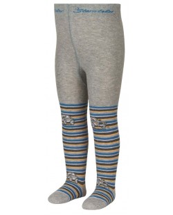 Детски чорапогащник Sterntaler - Райе, 122/128 cm, 5-6 години, сив