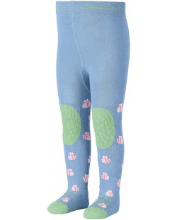 Детски чорапогащник за пълзенe Sterntaler - С пчеличка, 92 cm, 2-3 години, светлосин