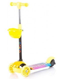Детски скутер Chipolino Disco - Жълт