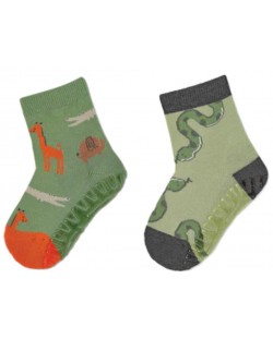 Детски чорапи със силиконова подметка Sterntaler - 27/28 размер, 4-5 години, 2 чифта