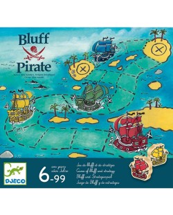 Детска игра Djeco - Блъфиращият пират