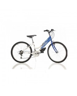 Детско колело Dino Bikes - Дино, бяло и синьо, 20"