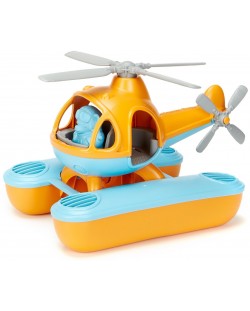 Детска играчка Green Toys - Морски хеликоптер, оранжев