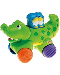 Детска играчка Fisher Price Press&Go - Крокодил