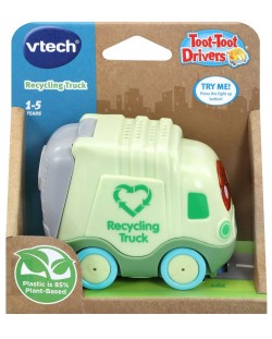 Детска играчка Vtech - Мини количка, камион за рециклиране