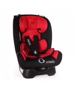 Детско столче за кола Moni - Hybrid, червено