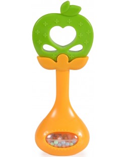Дрънкалка Moni Toys - Ябълка 