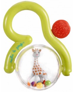 Дрънкалка с дръжка и гризалка Sophie la Girafe