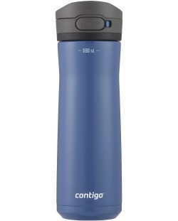 Двустенна бутилка за вода Contigo - Jackson Chill, 590 ml, Blue Corn